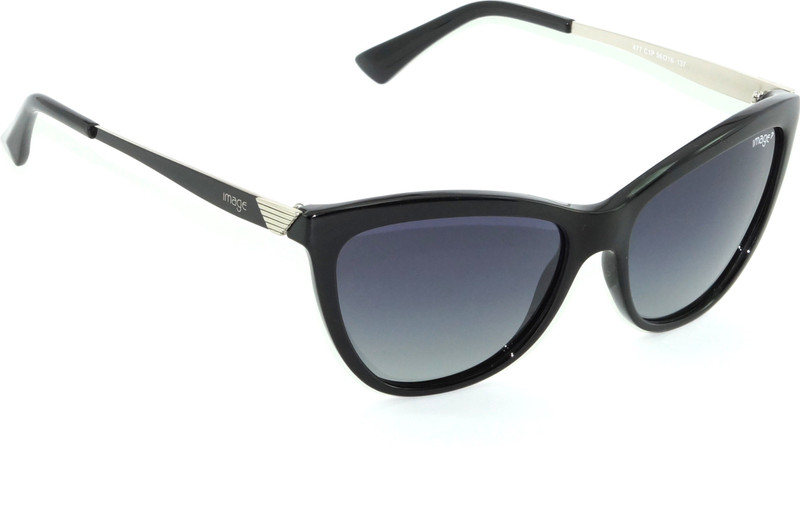Image Cat-eye Sunglasses(Black)