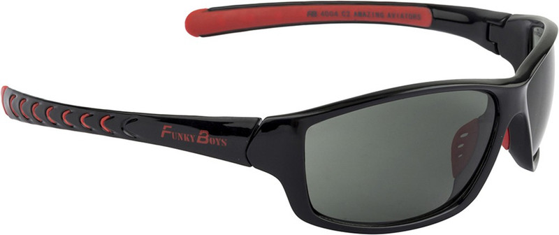 Funky Boys Sports Sunglasses(Green)
