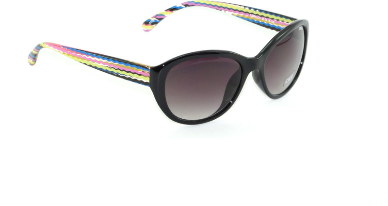 IDEE Cat-eye Sunglasses(Black, Grey)