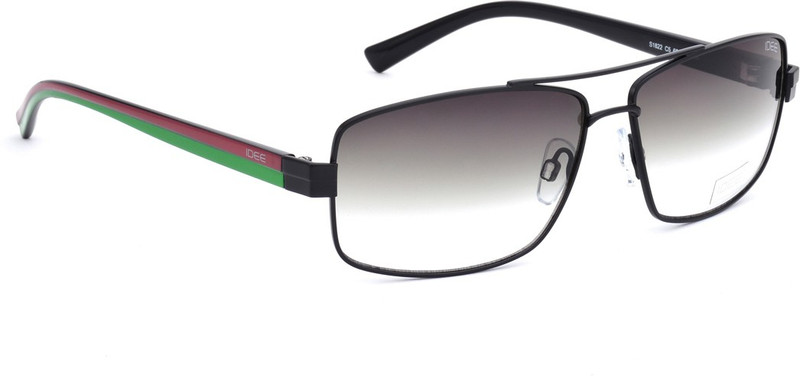 IDEE Rectangular Sunglasses(Green)