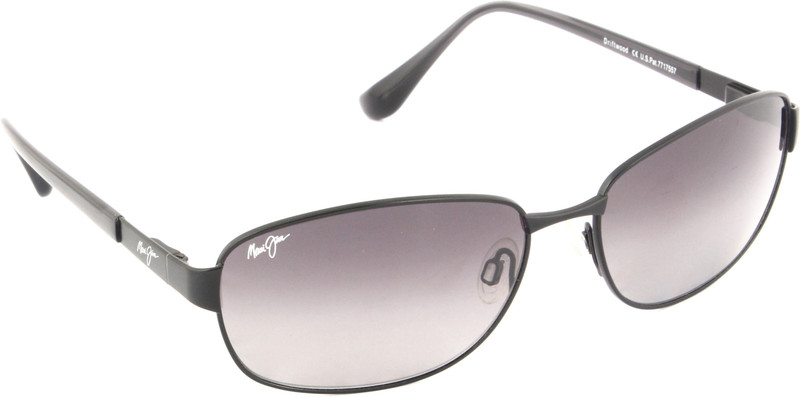 Maui Jim Rectangular Sunglasses(Blue)