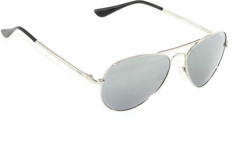 IDEE Aviator Sunglasses(Multicolor, Silver)