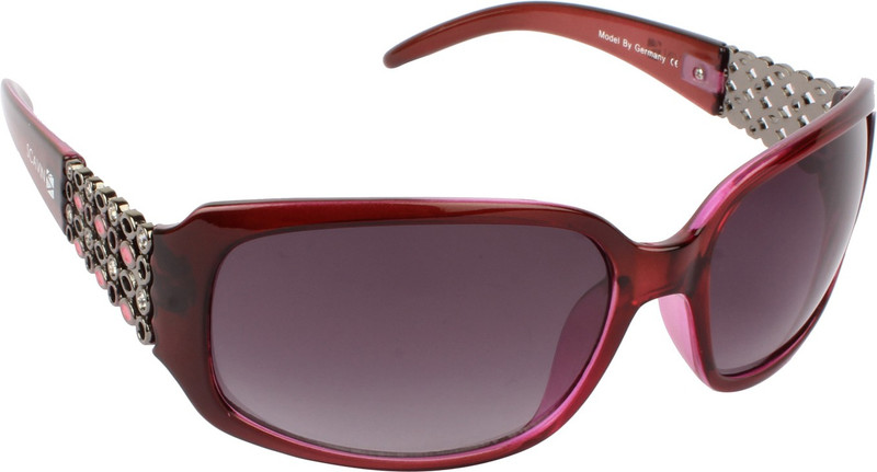 Scavin Rectangular Sunglasses(Grey)