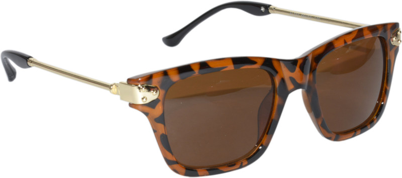 Peter Jones Wayfarer Sunglasses(Brown)