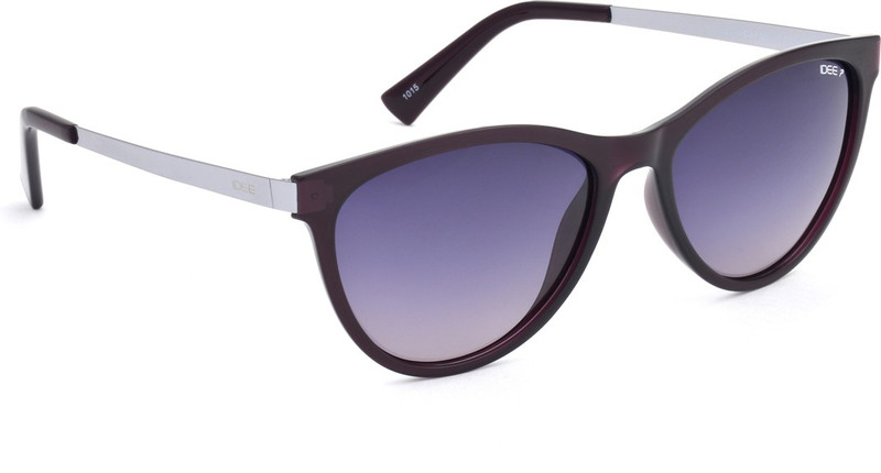 IDEE Cat-eye Sunglasses(Grey, Pink)