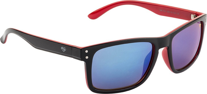 Superman Rectangular Sunglasses(Blue)