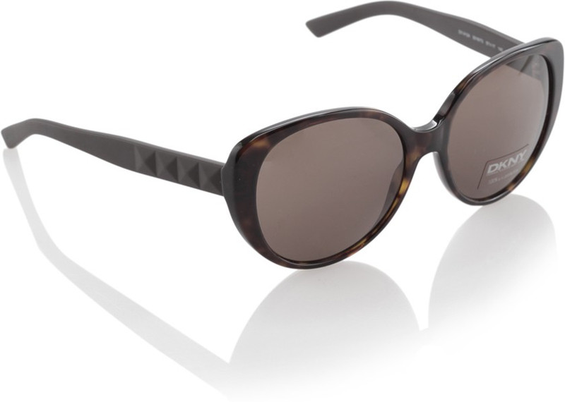 DKNY Round Sunglasses(Brown)
