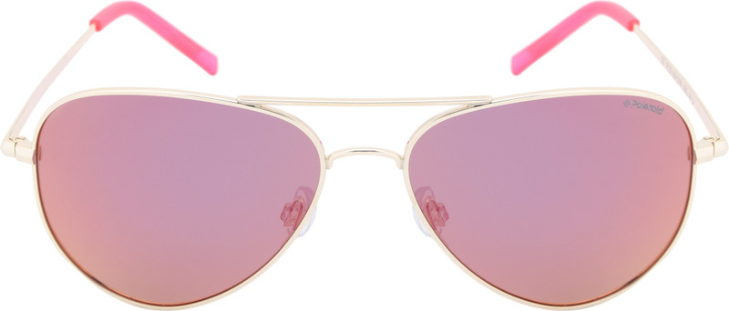 Polaroid Aviator Sunglasses(Pink)