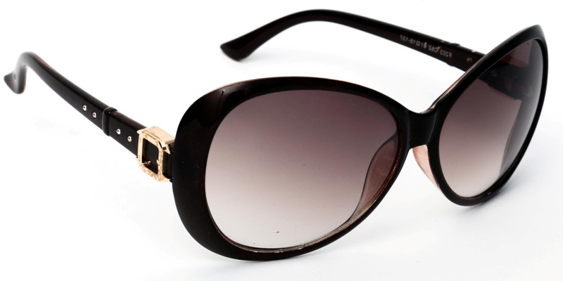 TheWhoop Over-sized Sunglasses(Black)