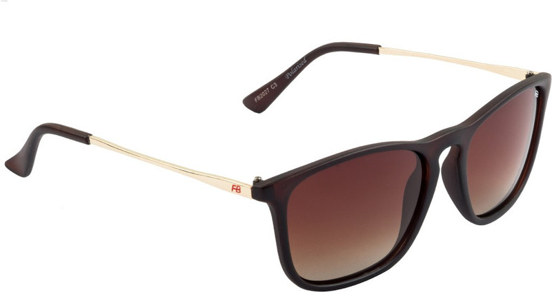 Funky Boys Wayfarer Sunglasses(Brown)