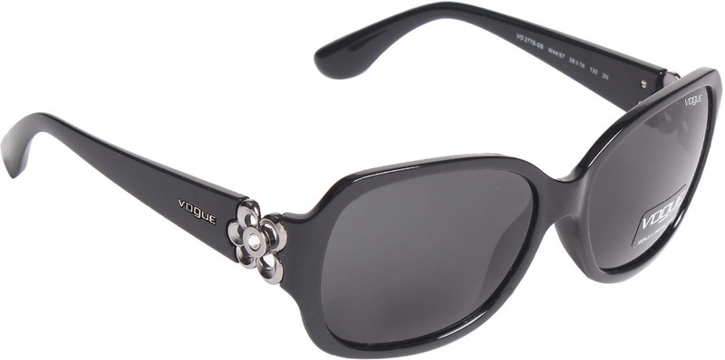 Vogue Over-sized Sunglasses(Grey)