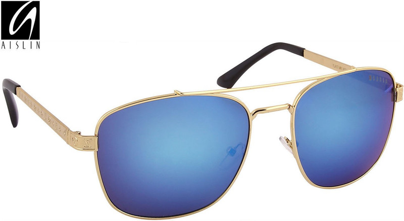 Aislin Rectangular Sunglasses(Blue) Aislin Rectangular Sunglasses(Blue)