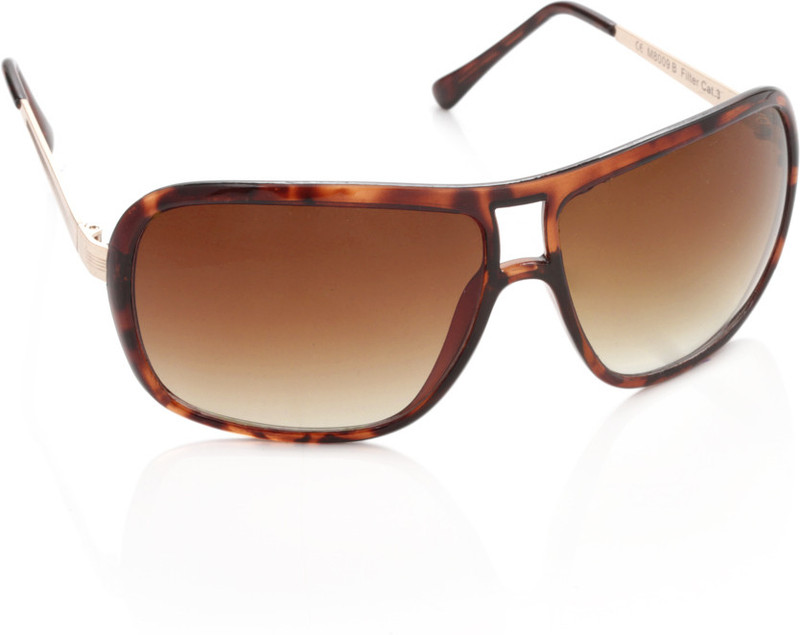 Sunmate Rectangular Sunglasses(Brown) Sunmate Rectangular Sunglasses(Brown)