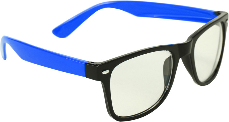 Camerii Rectangular Sunglasses(Clear)