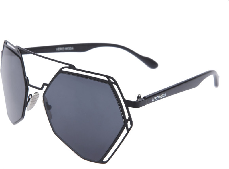 Vero Moda Over-sized Sunglasses(Black)