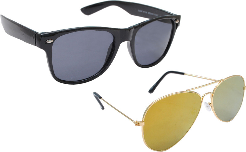 Sellebrity Aviator Sunglasses(Yellow)