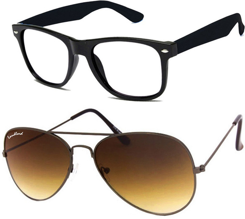 LandLord Wayfarer, Aviator Sunglasses(For Boys & Girls)