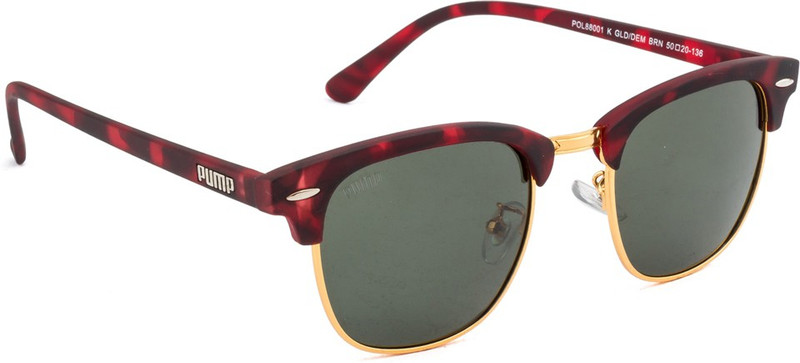 Pump Wayfarer Sunglasses(Green)