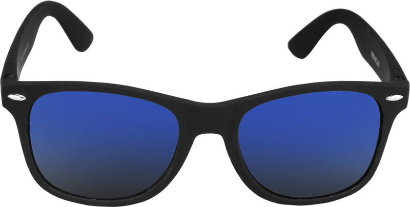 Silver Kartz Wayfarer Sunglasses(Blue)