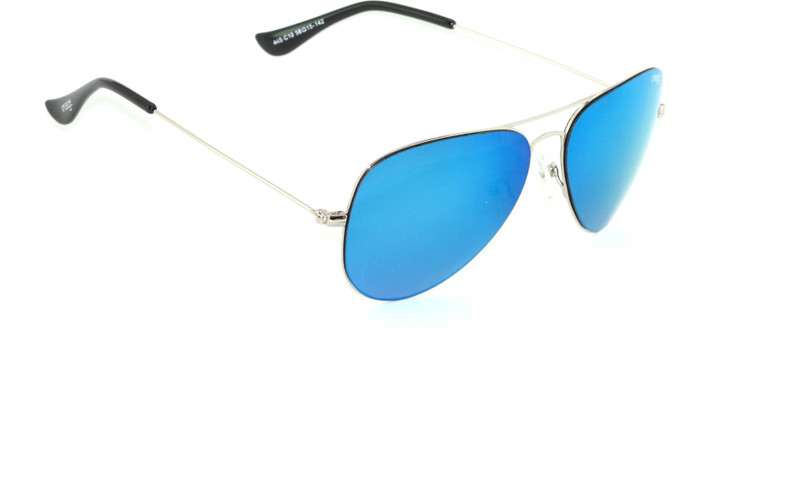 Image Aviator Sunglasses(Multicolor, Blue)