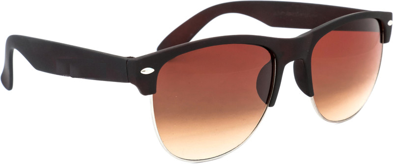 TheWhoop Wayfarer Sunglasses(Brown)