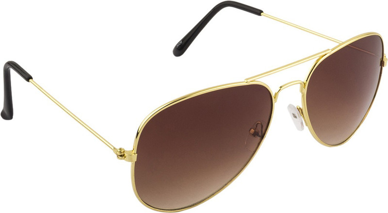 Irayz Aviator Sunglasses(Brown)