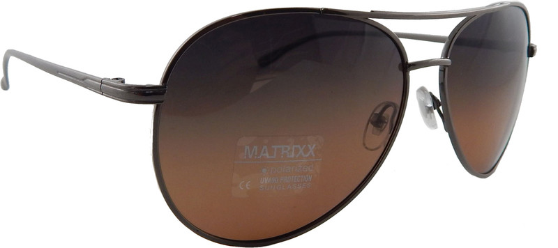 Matrixx Aviator Sunglasses(Brown)
