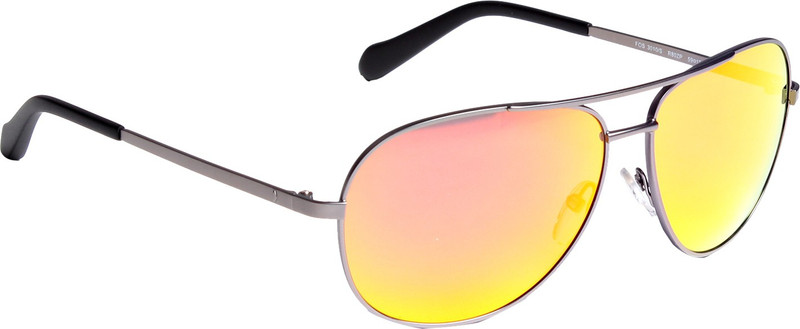 Fossil Aviator Sunglasses(Blue, Red)