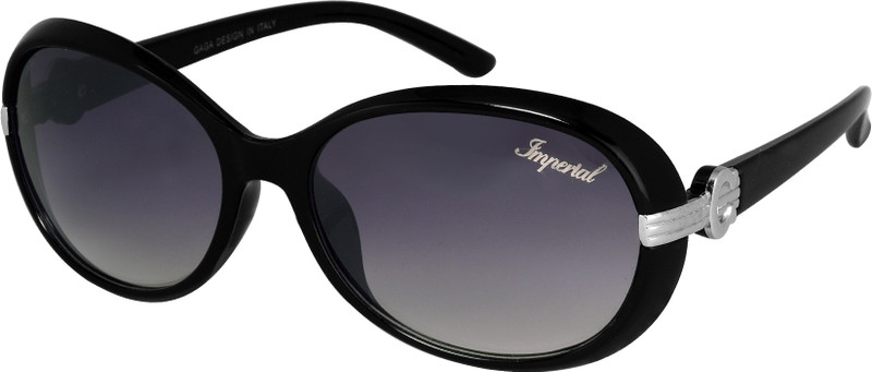 Imperial Club Oval Sunglasses(Black) Imperial Club Oval Sunglasses(Black)