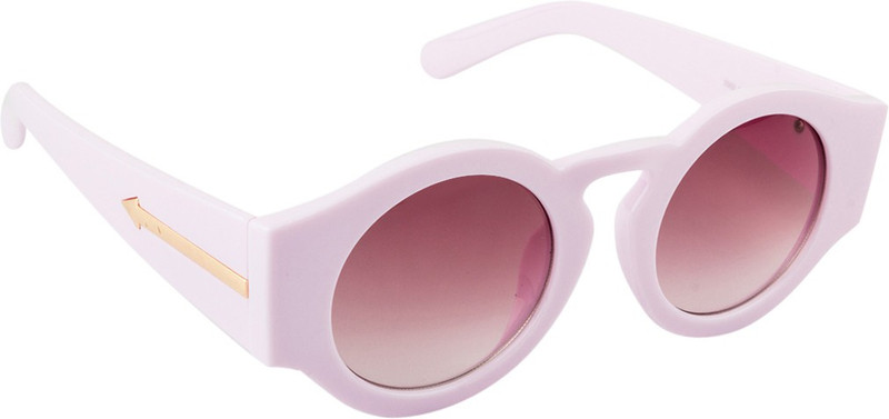 Farenheit Round Sunglasses(Grey) RS.3999 (87.00% Off) - Flipkart