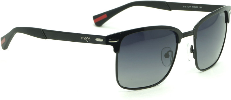 IMAGE Wayfarer Sunglasses(Black, Grey)