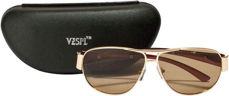 VESPL Oval Sunglasses(Brown) VESPL Oval Sunglasses(Brown)