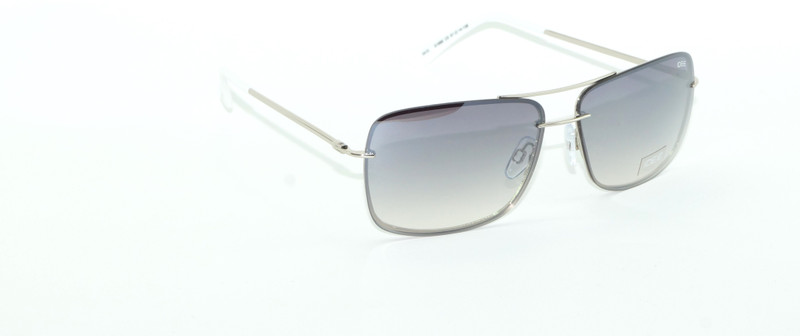 IDEE Rectangular Sunglasses(Silver)