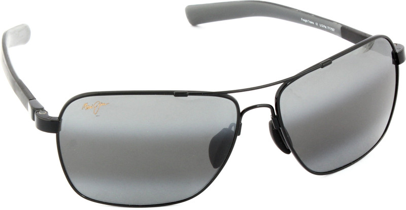 Maui Jim Rectangular Sunglasses(Grey)