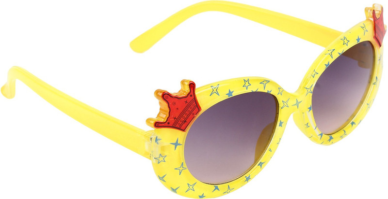 Zyaden Oval Sunglasses(For Girls)