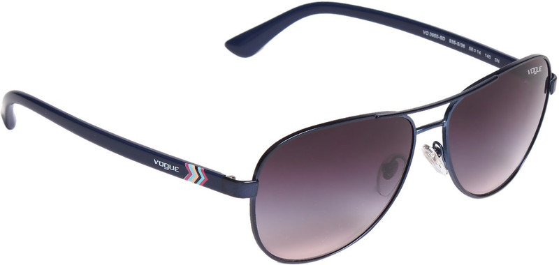 Vogue Aviator Sunglasses(Blue)