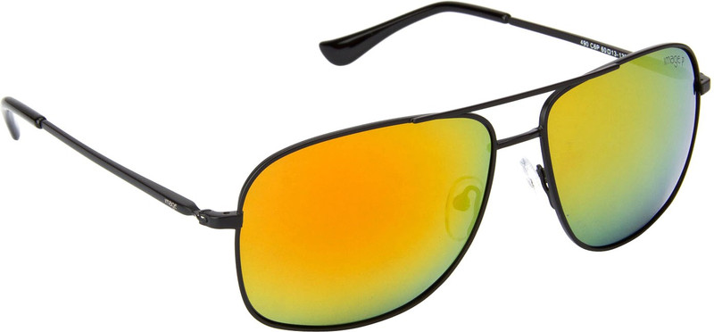 Image Rectangular Sunglasses(Yellow)