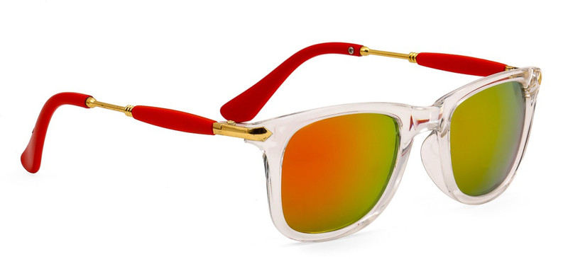 Royal Son Rectangular Sunglasses(Red) Royal Son Rectangular Sunglasses(Red)