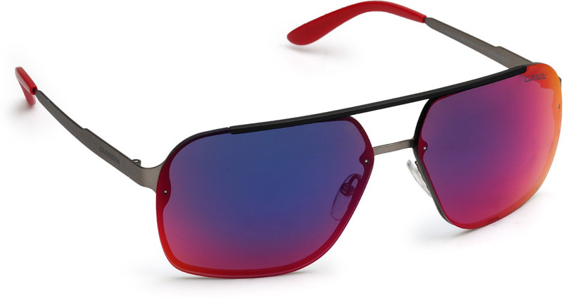 Carrera Aviator Sunglasses(Grey, Red)