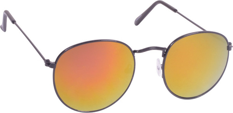 Glucksman Round Sunglasses(Red)