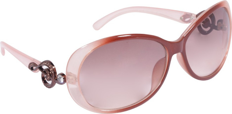 Zoya Oval Sunglasses(Brown)