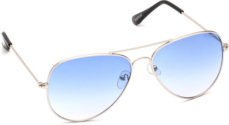 Beqube Aviator Sunglasses(Blue)