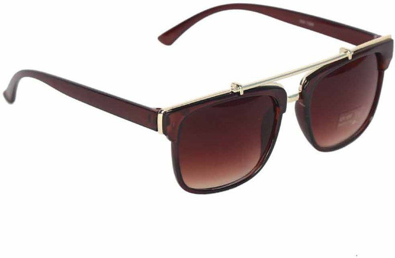 LOPEZ Wayfarer Sunglasses(Brown)