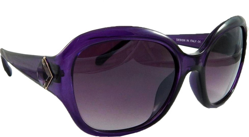 Els Oval Sunglasses(Violet)