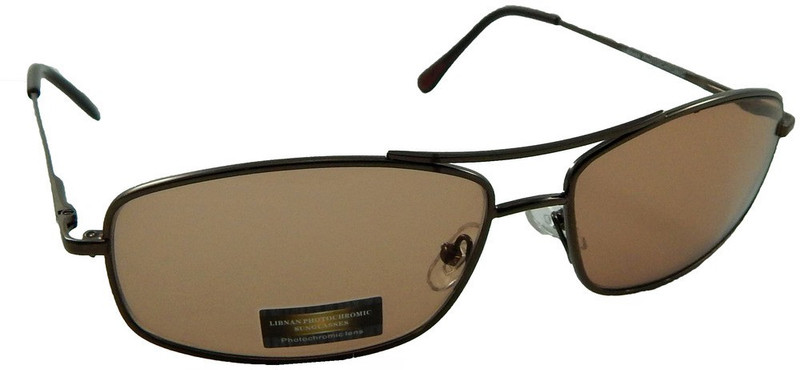 Libnan Photochromatic Round Sunglasses(Clear, Grey)