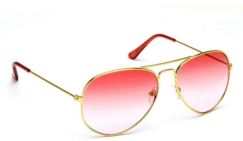 Abazy Aviator Sunglasses(Pink) Abazy Aviator Sunglasses(Pink)
