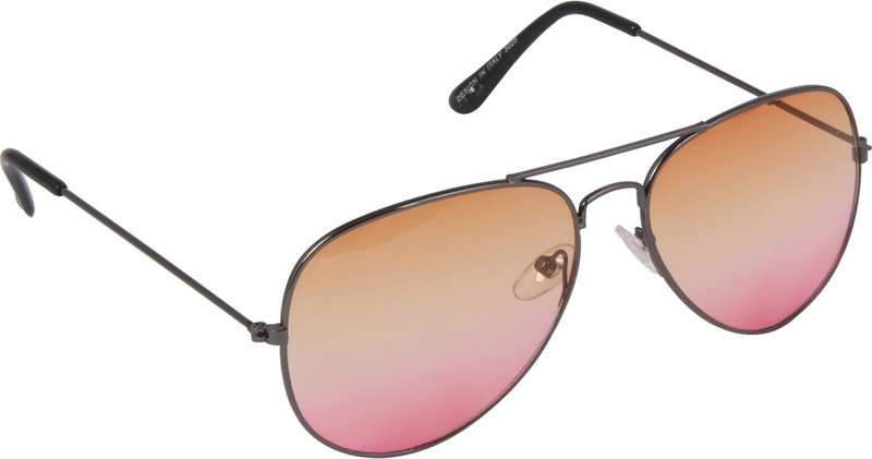 Nirosha Aviator Sunglasses(Yellow, Pink) Nirosha Aviator Sunglasses(Yellow, Pink)