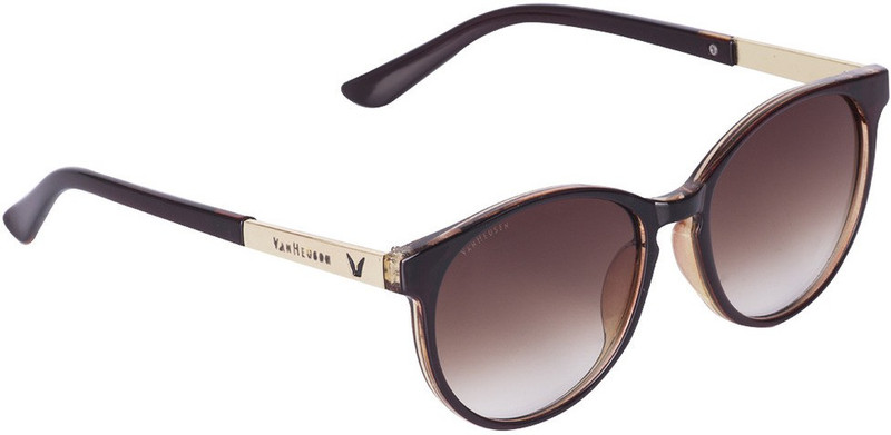 Van Heusen Round Sunglasses(Brown)