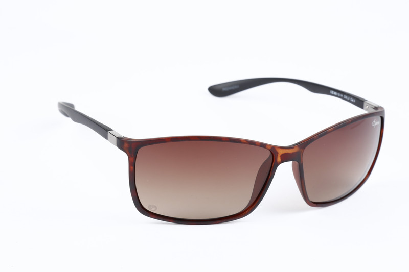Izarra Rectangular Sunglasses(Brown)