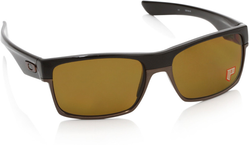 Oakley TWOFACE Rectangular Sunglass(Brown)
